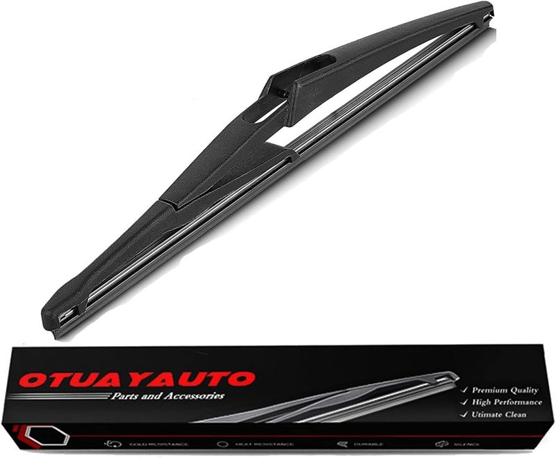 OTUAYAUTO 12" Rear Wiper Blade H301- Replacement for Nissan Rogue 2008-2023 Pathfinder 2013-2020 Juke 2011-2017 Kicks 2018-2023 Back Windshield Wiper Blade (12-J) - Image 1